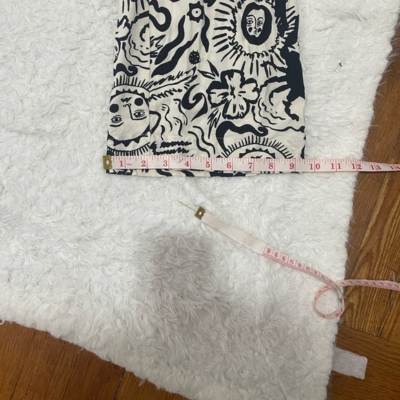 Monkl Cream and Black Abstract Pants - Picture 6 of 12